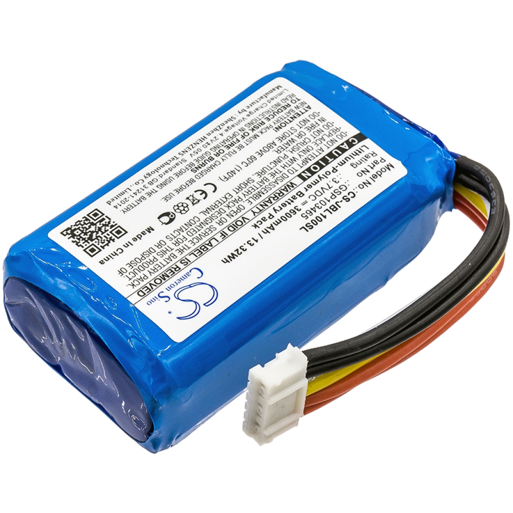 Compatible battery replacement for Jbl GSP103465