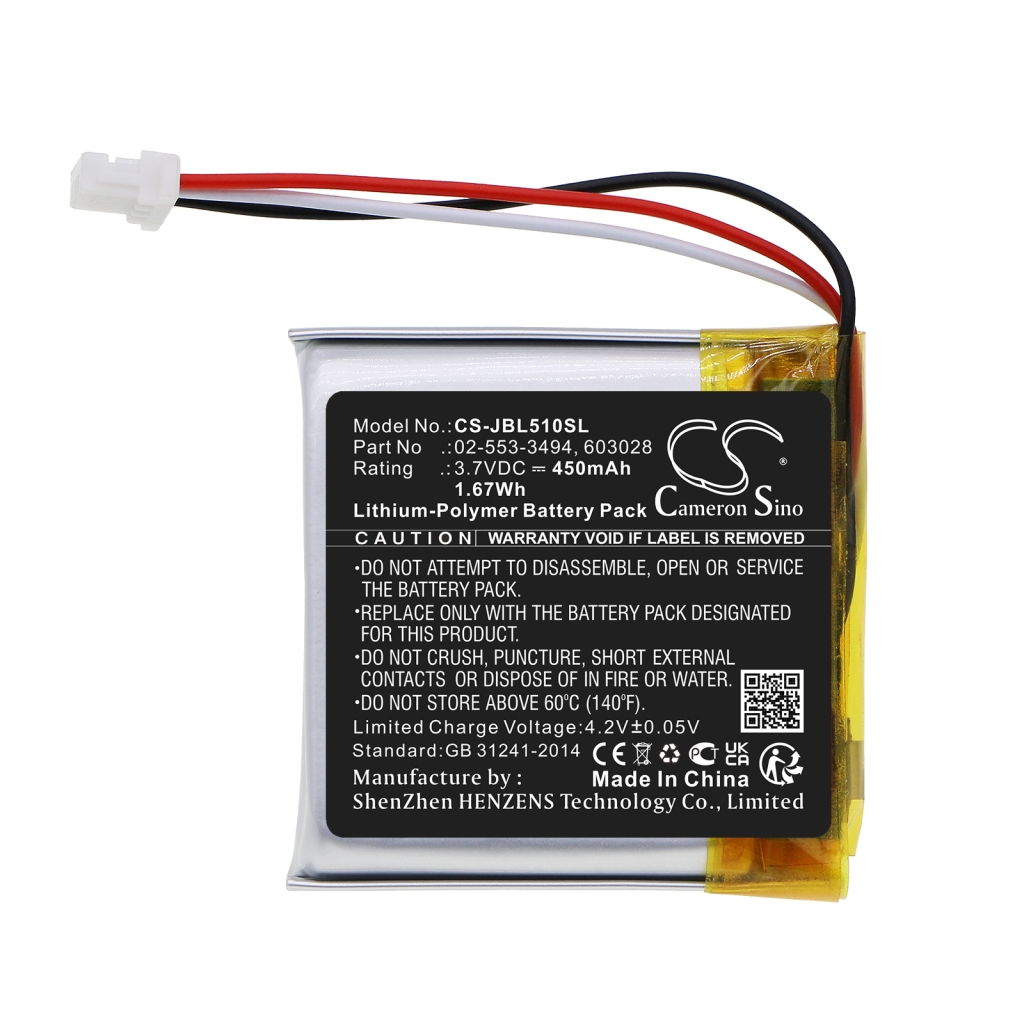 Battery Replaces 02-553-3494