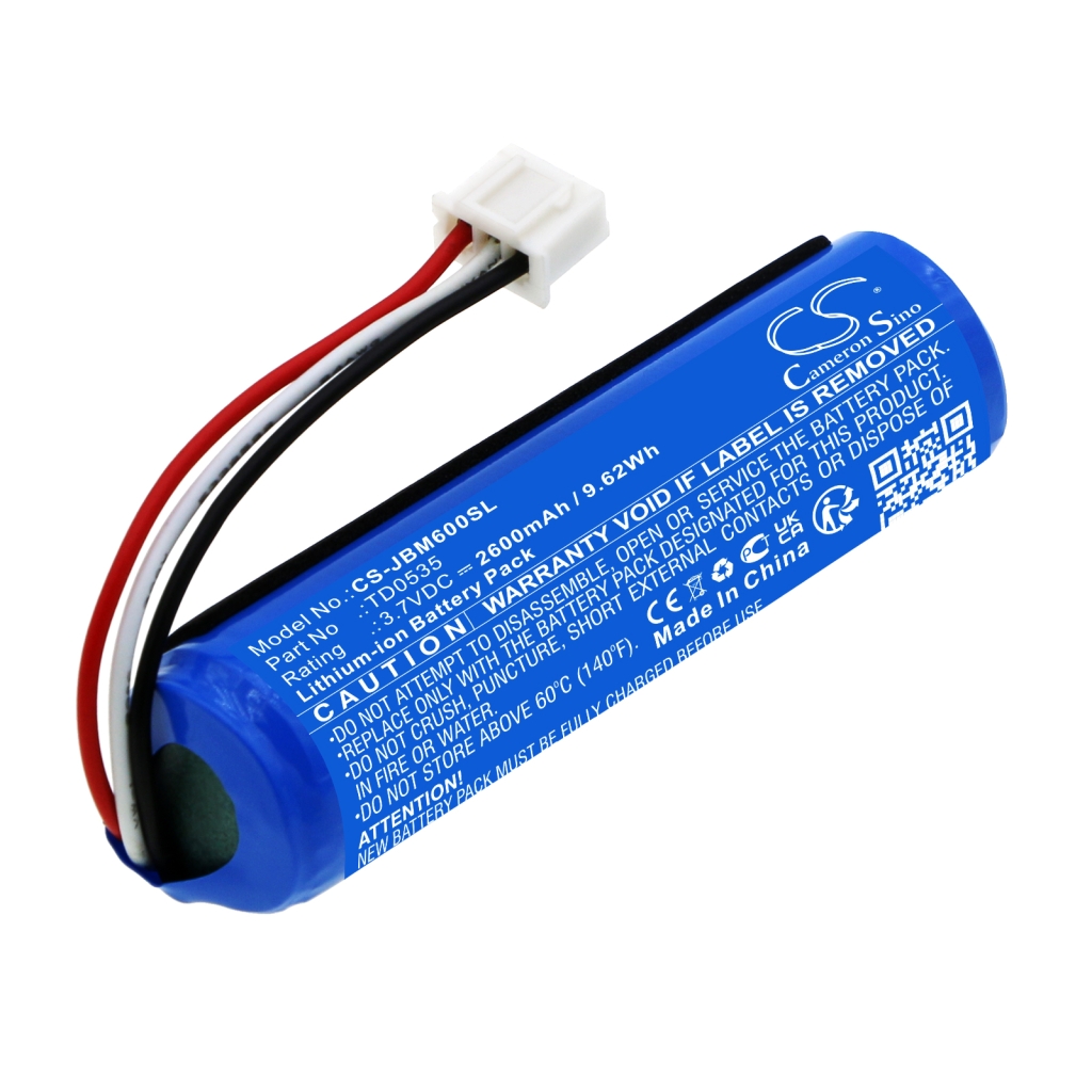 Compatible battery replacement for Jbl TD0535