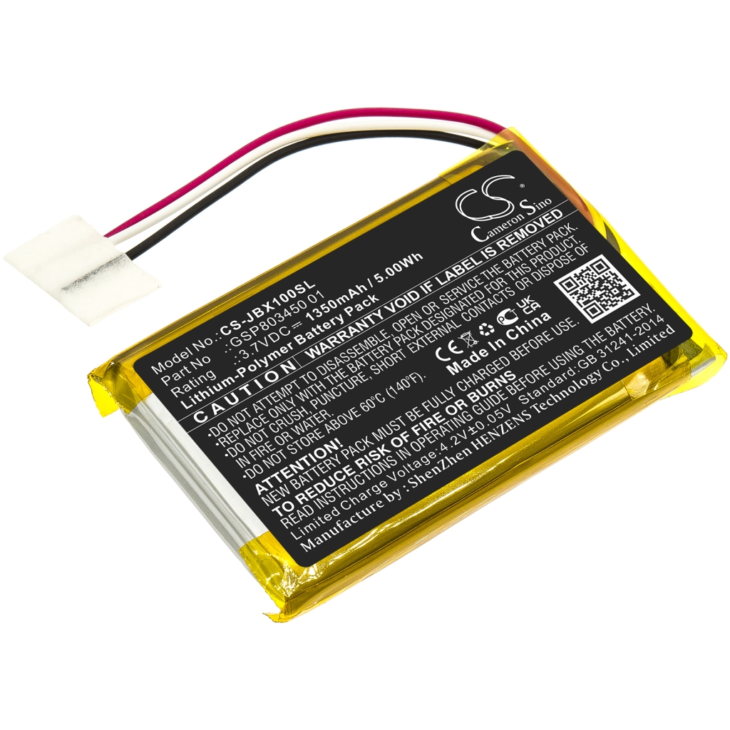 Compatible battery replacement for Jbl GSP803450 01