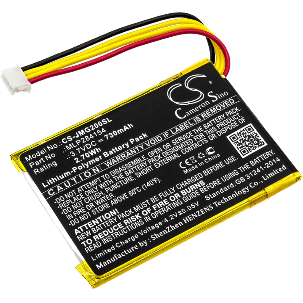 Battery Replaces GO2/MLP284154