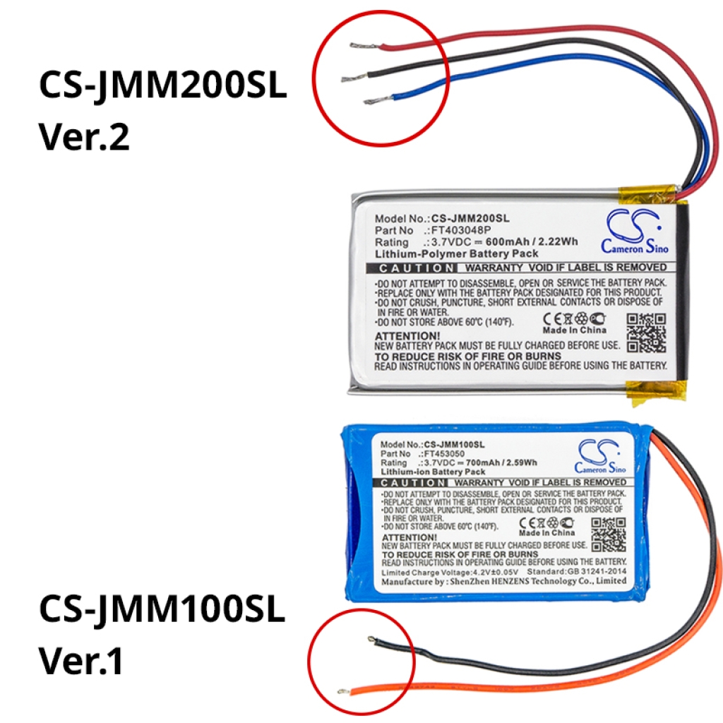 Batteries Remplace FT453050