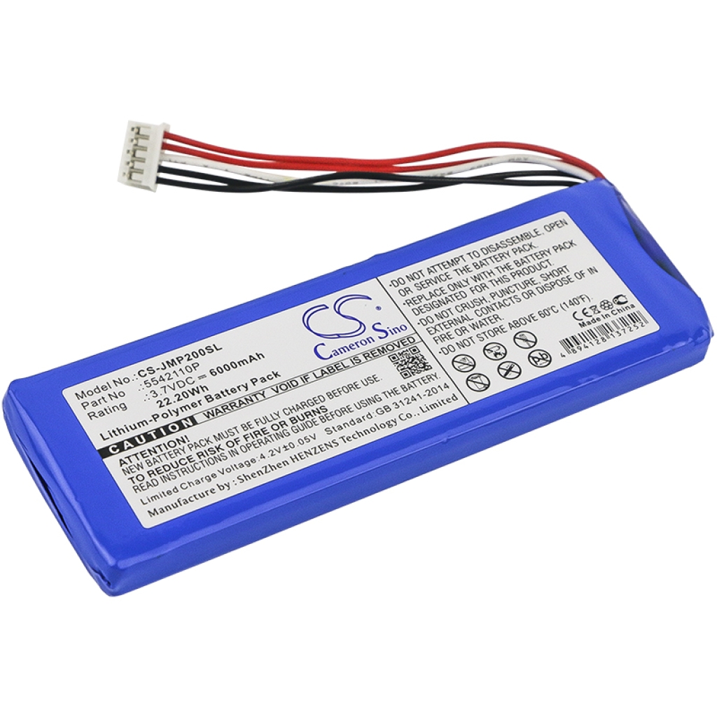 Compatible battery replacement for Jbl 5542110P