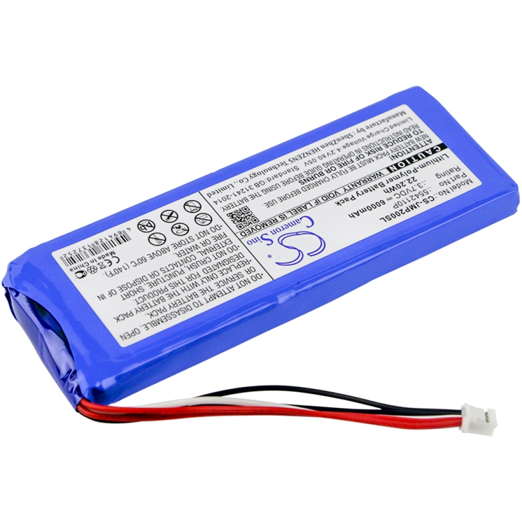 Compatible battery replacement for Jbl 5542110P