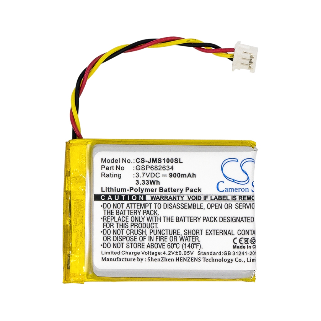 Compatible battery replacement for Jbl GSP682634