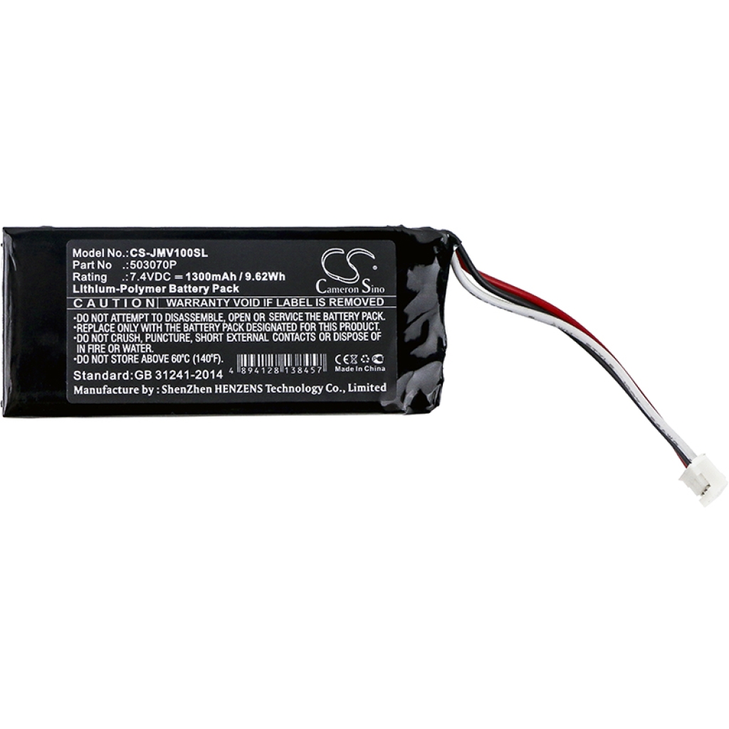 Compatible battery replacement for Jbl 503070P