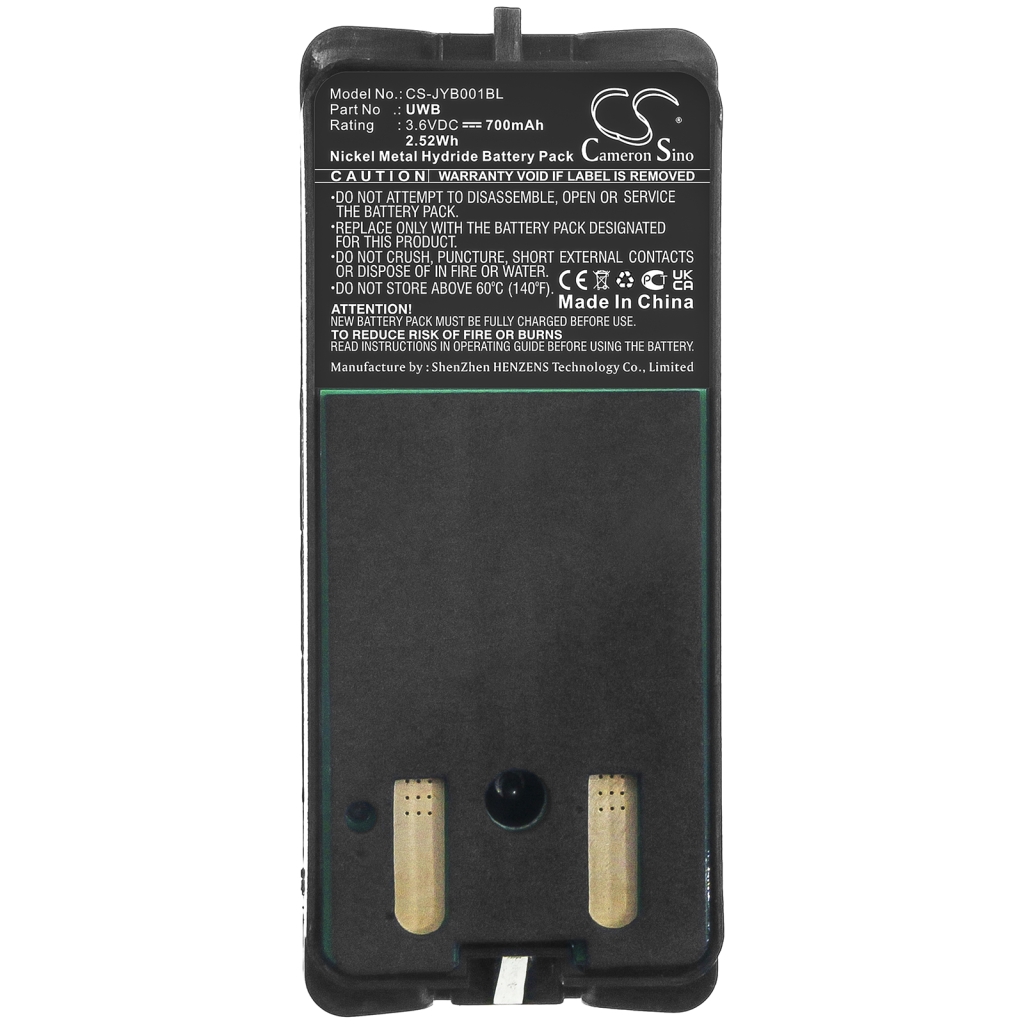 Compatible battery replacement for Jay UWB