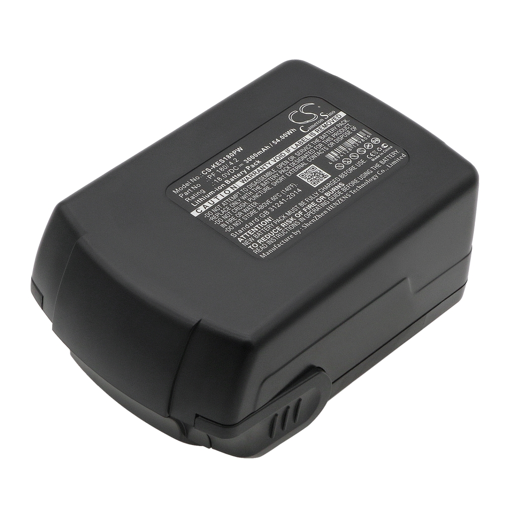 Remplacement de batterie compatible pour Kress PF 180/ 4.2