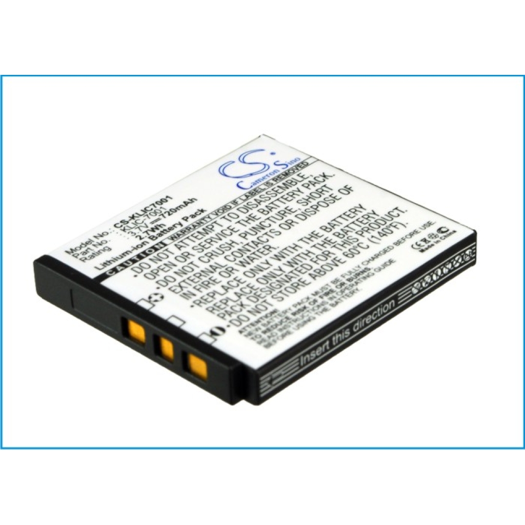 Batteries Remplace KLIC-7001