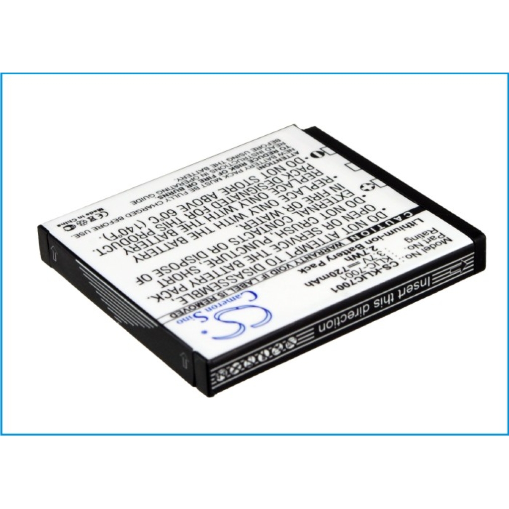 Batteries Remplace KLIC-7001