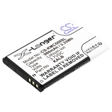 Remplacement de batterie compatible pour MaxCom BL-40,BL-OS4,BL-VA,KAC5,KAC5-HELBE0003594...