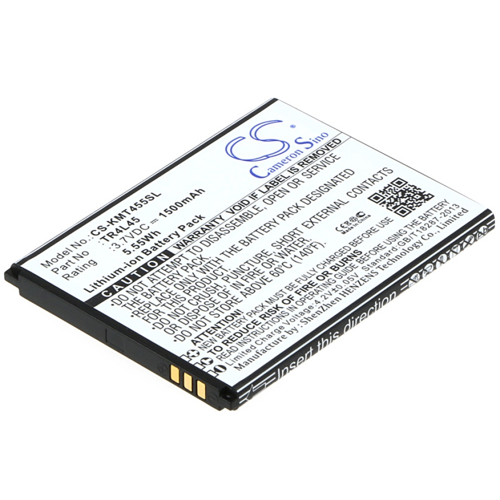 Batterie de téléphone portable Kazam CS-KMT455SL