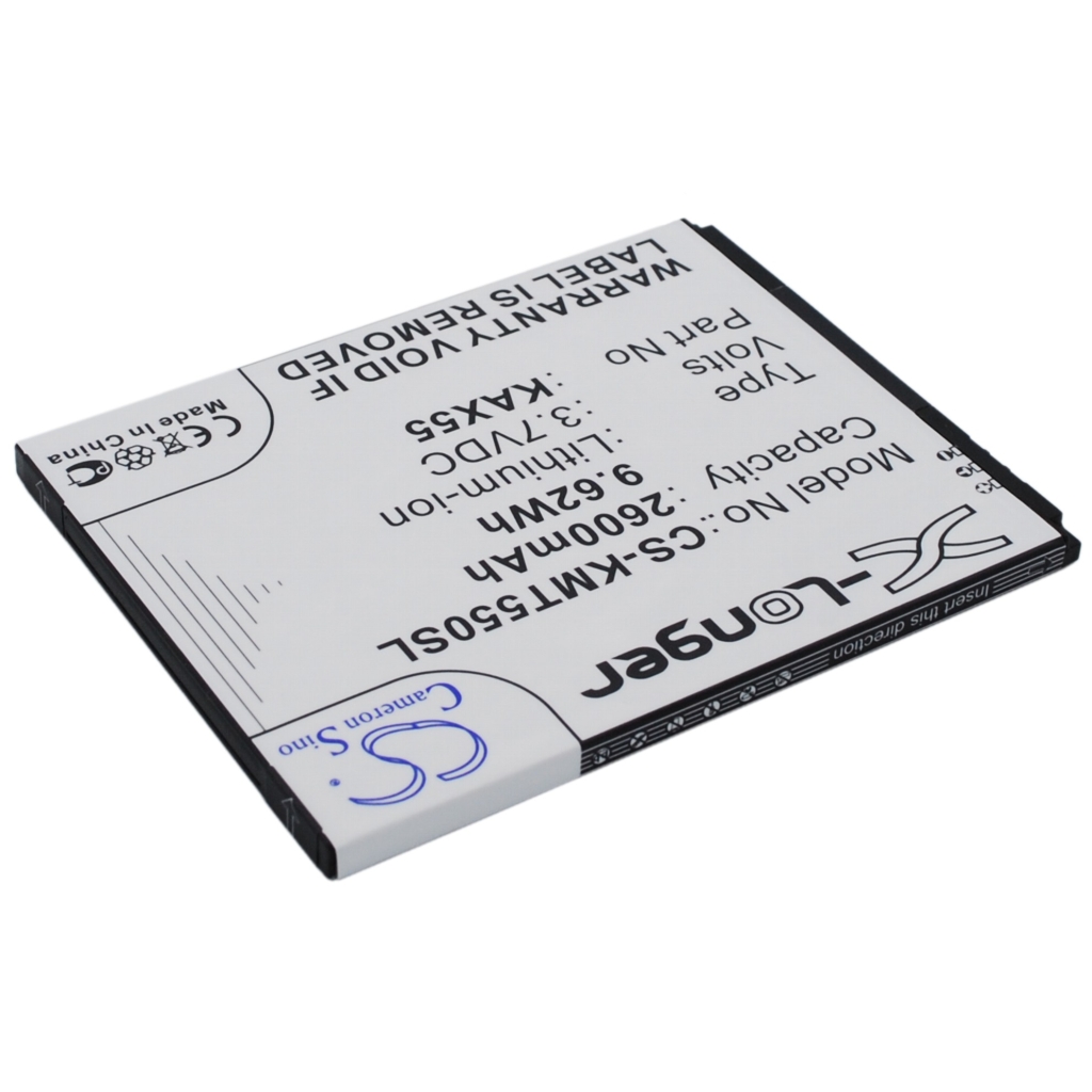 Battery Replaces KAX55-BKBAK007752