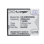 CS-KMX500SL<br />Batterie pour  remplace la batterie KAX50-XJFAL009330