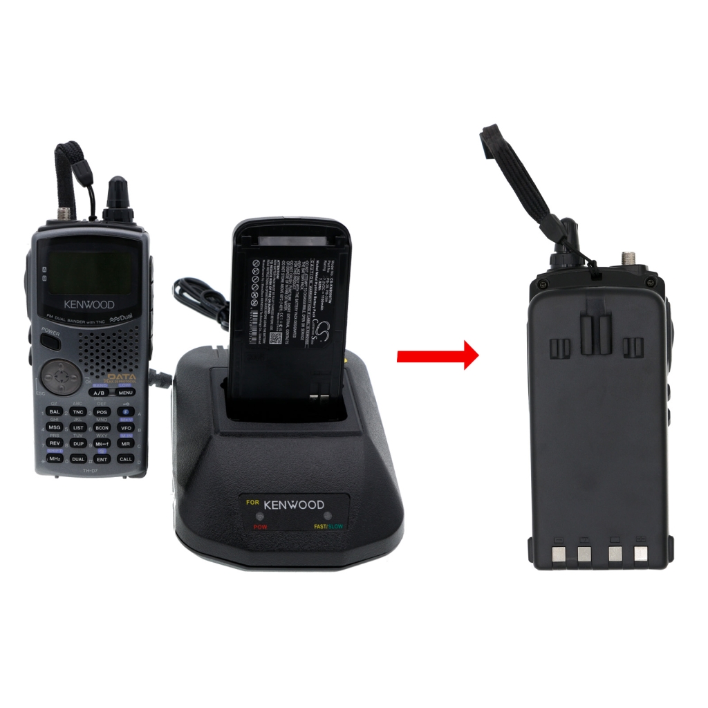 Two-Way Radio Battery Kenwood CS-KNB390TW