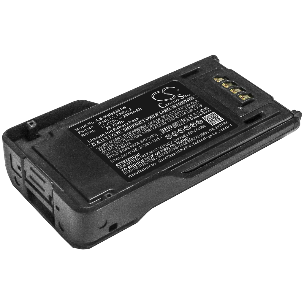 Batterie radio bidirectionnelle Kenwood VP6430