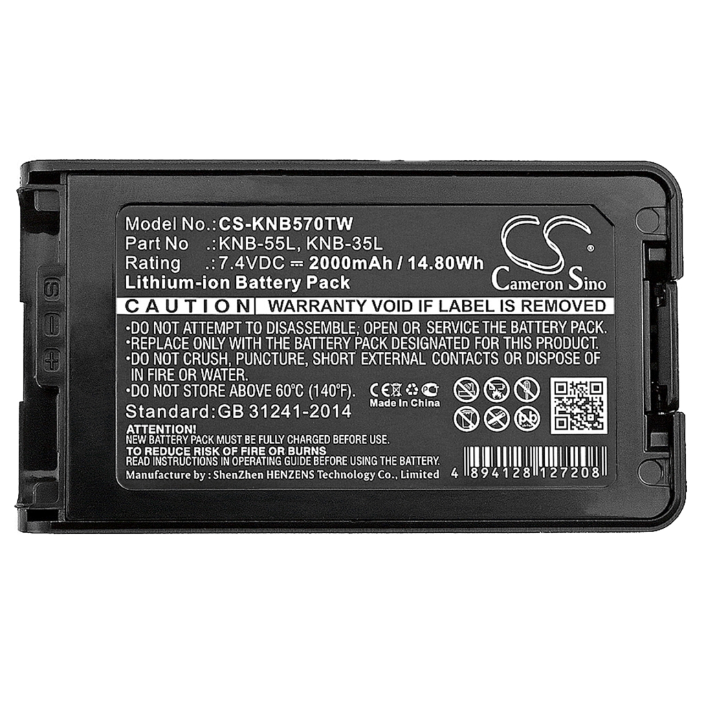 Batteries Remplace KNB-57L