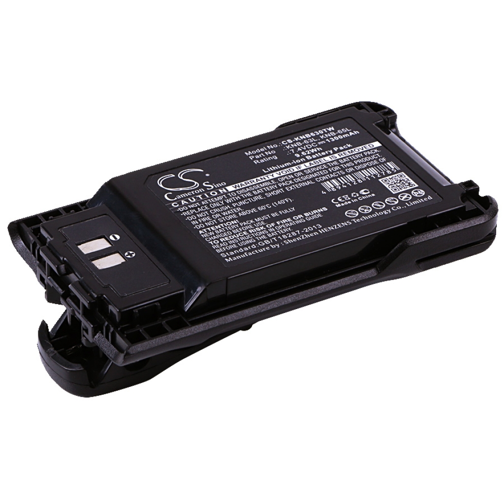 Batterie radio bidirectionnelle Kenwood CS-KNB630TW