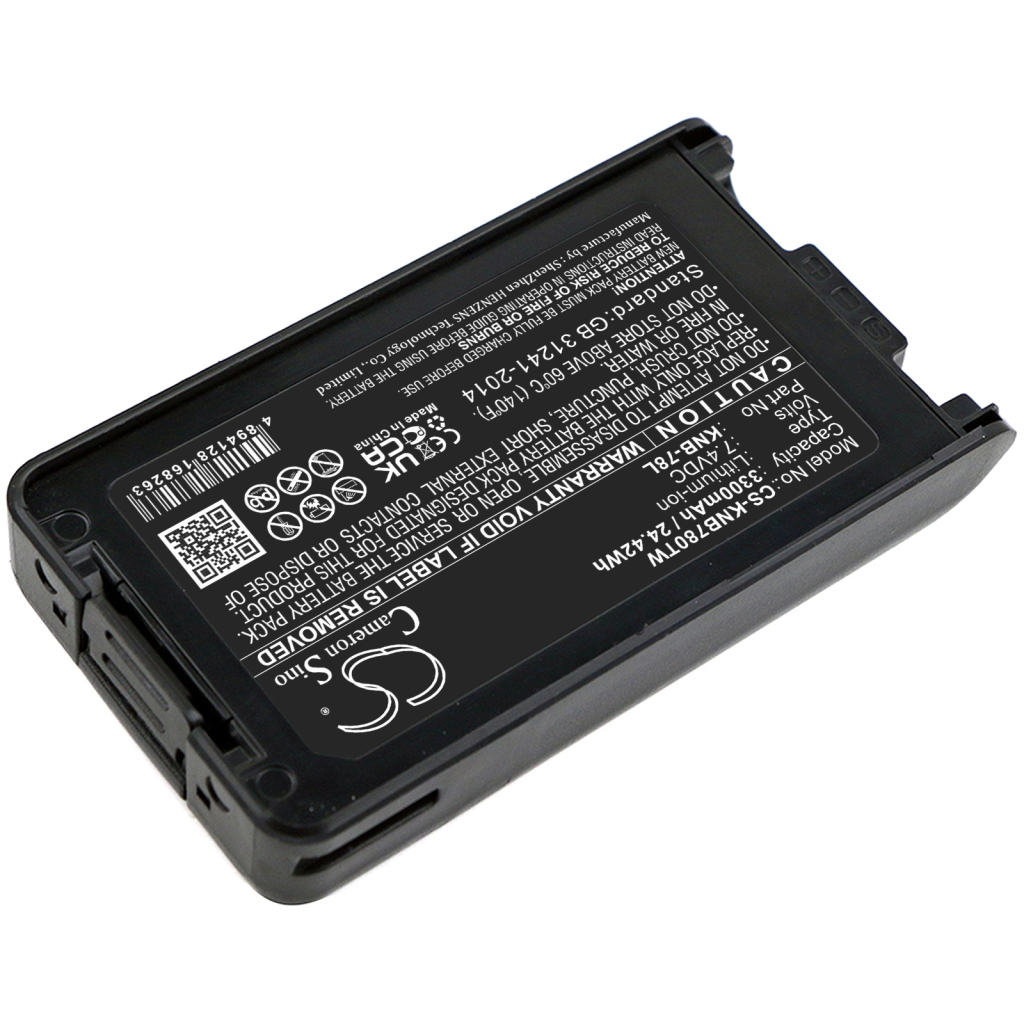 Batterie radio bidirectionnelle Kenwood NX3300