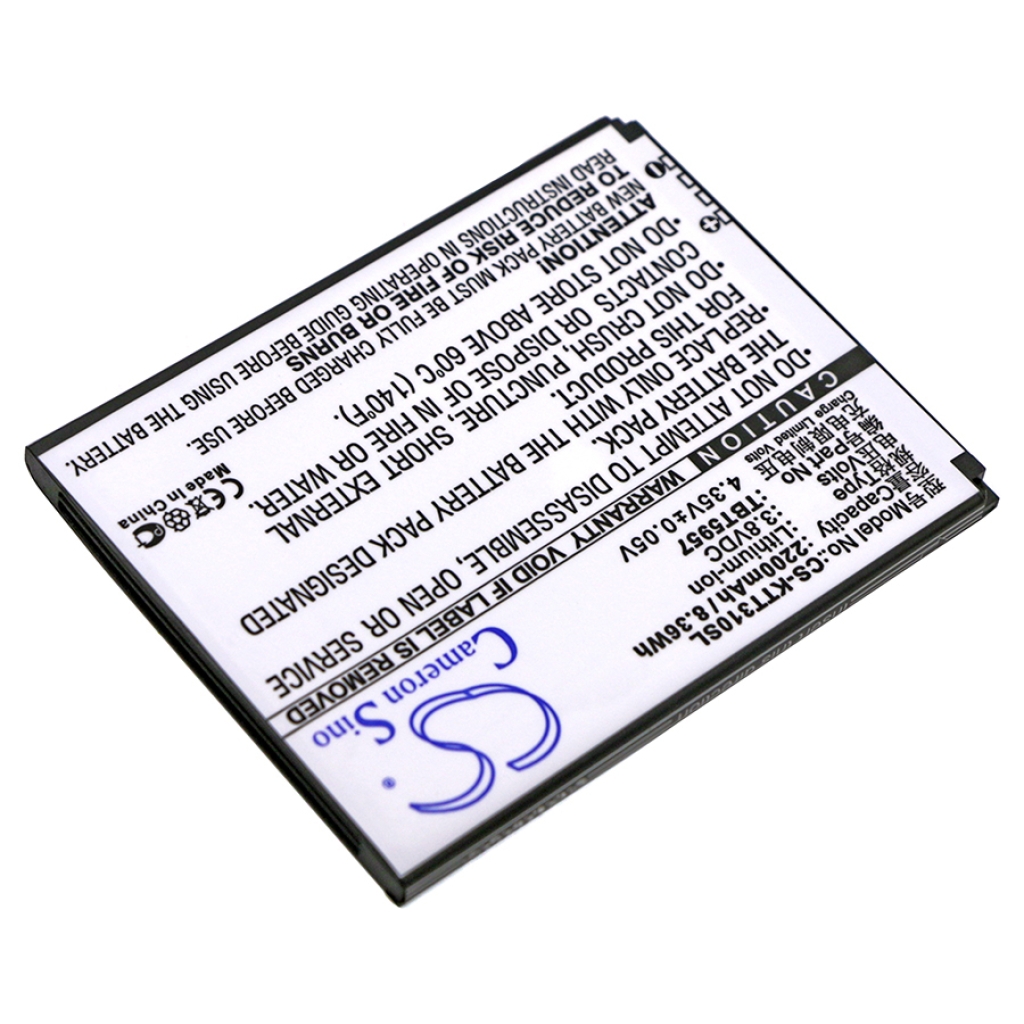 Compatible battery replacement for Highscreen TBT5957