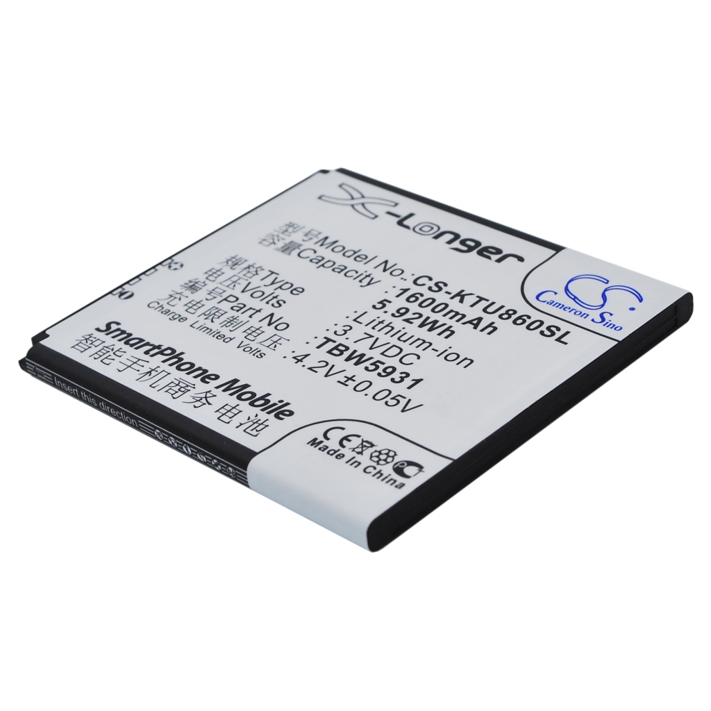 Compatible battery replacement for Highscreen TBW5931