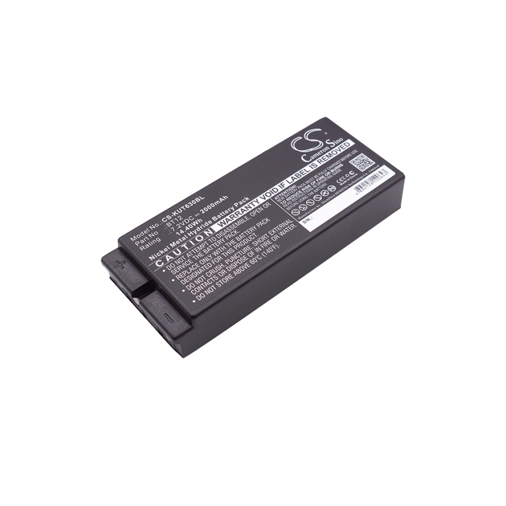 Compatible battery replacement for Ikusi BT12