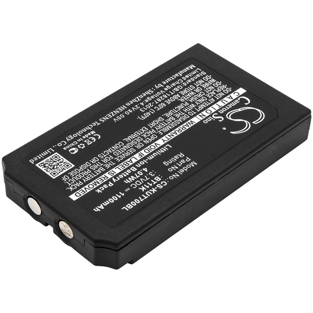 Compatible battery replacement for Ikusi BT11K