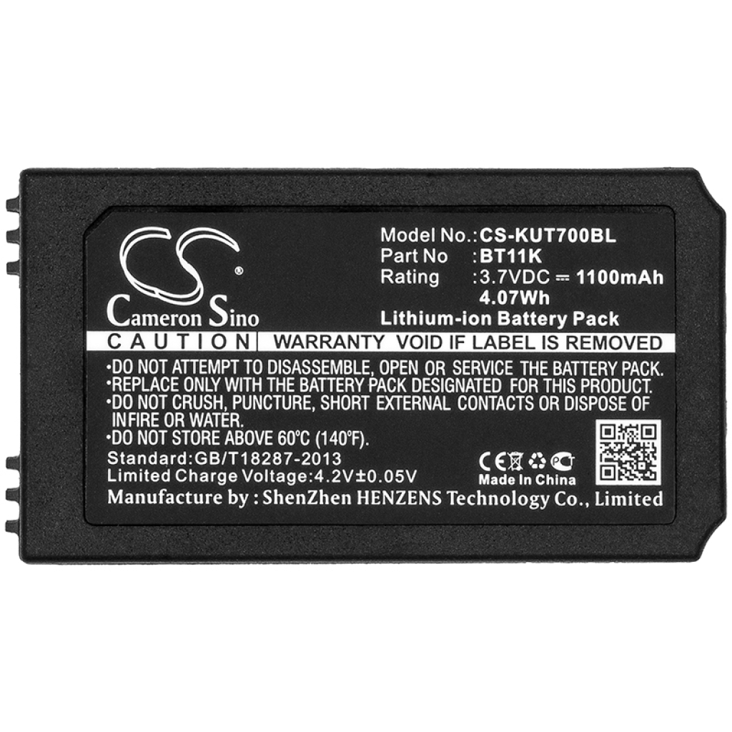 Compatible battery replacement for Ikusi BT11K