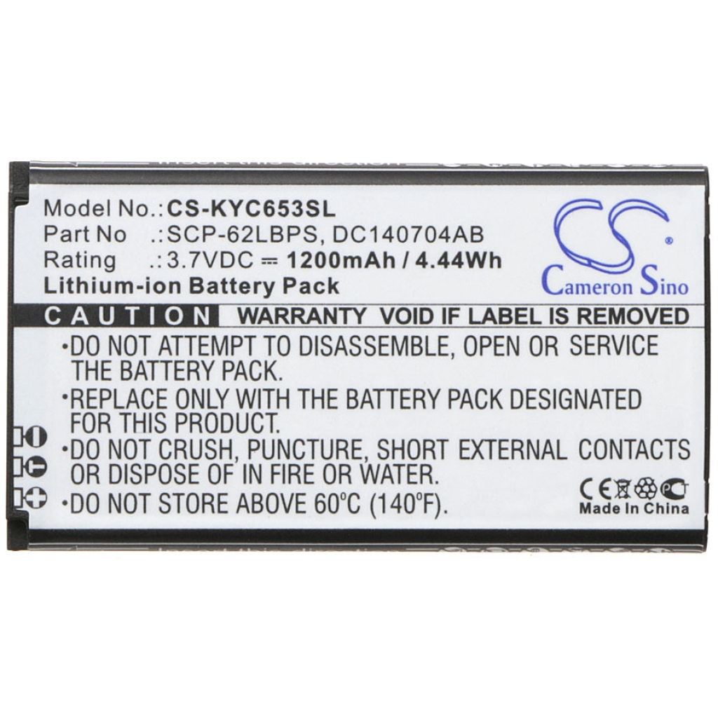 Battery Replaces DC140704AB