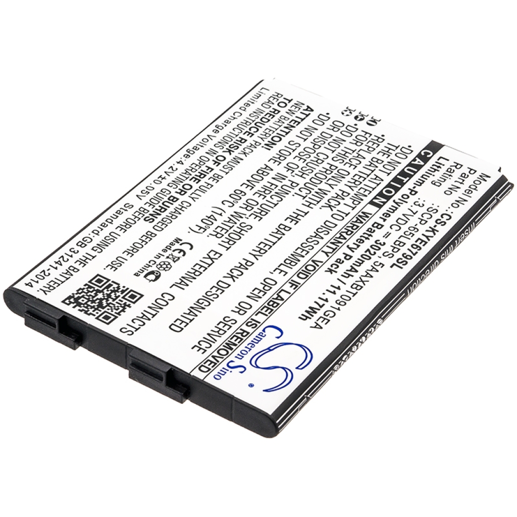 Battery Replaces 5AAXBT091GEA