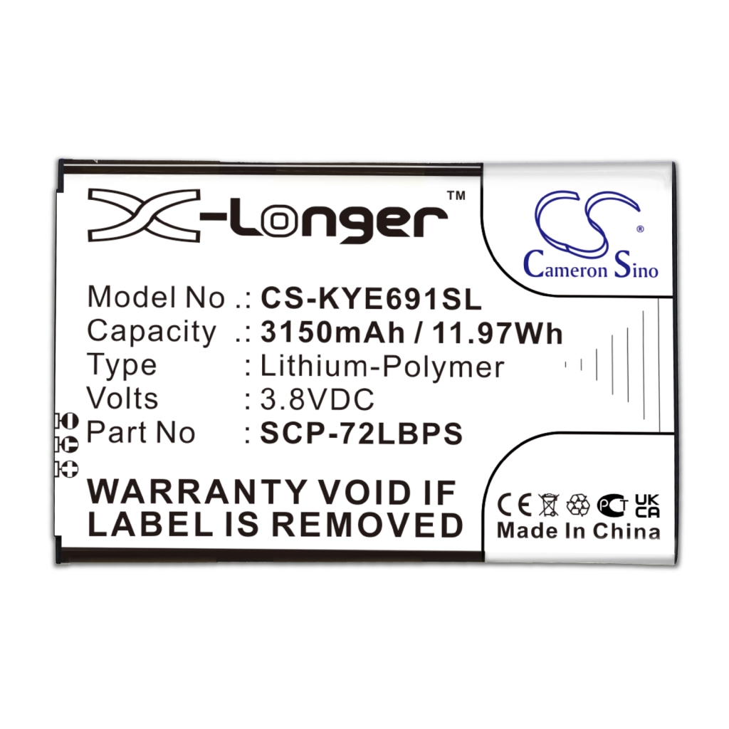 Mobile Phone Battery Kyocera CS-KYE691SL