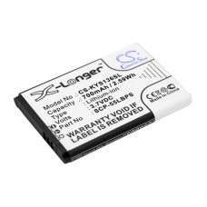 Remplacement de batterie compatible pour Kyocera 5AAXBT067GEA,SCP-55LBPS