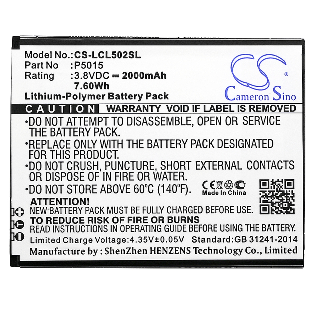 Batteries Remplace P5015