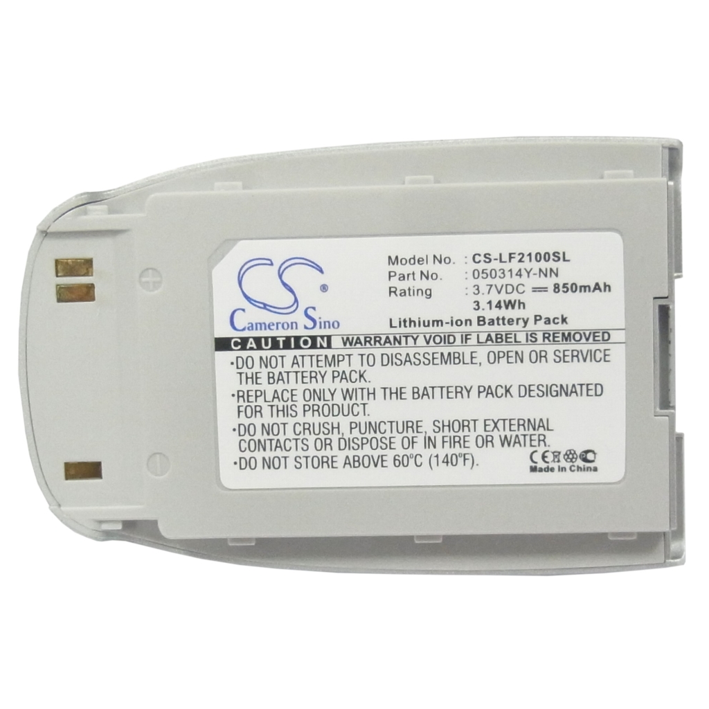 Batterie de téléphone portable LG CS-LF2100SL