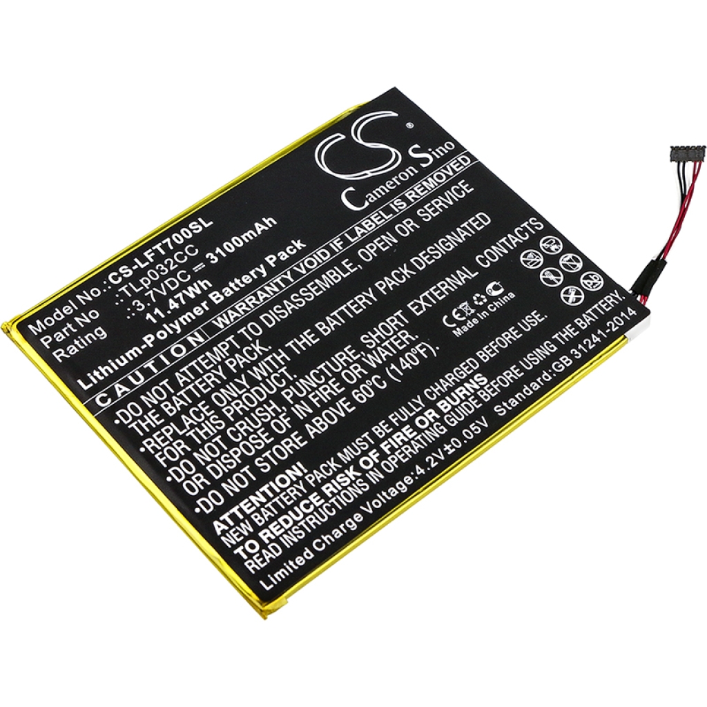 Tablet Battery Alcatel CS-LFT700SL