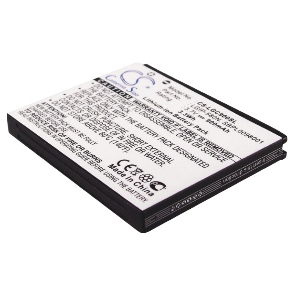 Mobile Phone Battery LG CS-LGC900SL