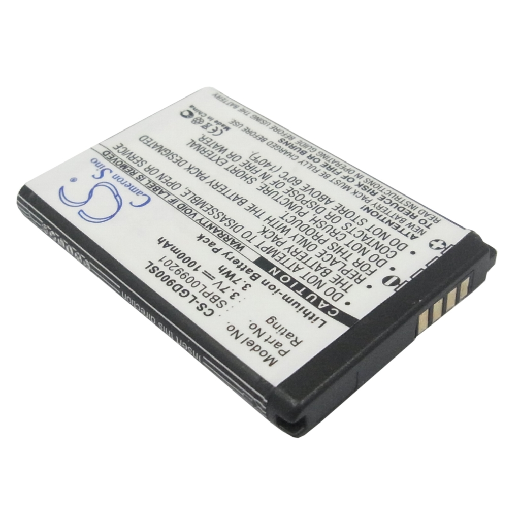 Batterie de téléphone portable LG GD900