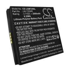 Remplacement de batterie compatible pour LG  LM-725WR