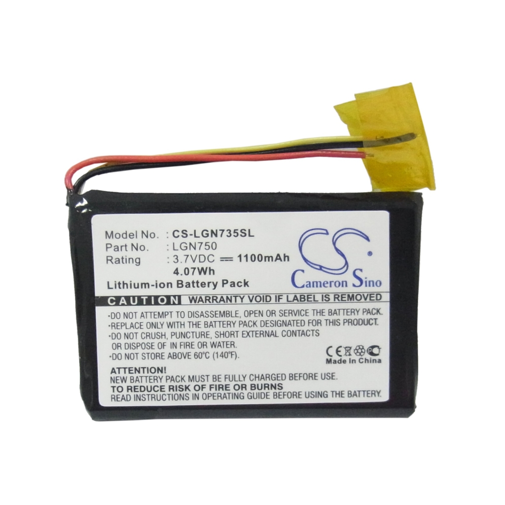 GPS, Navigator Battery LG CS-LGN735SL