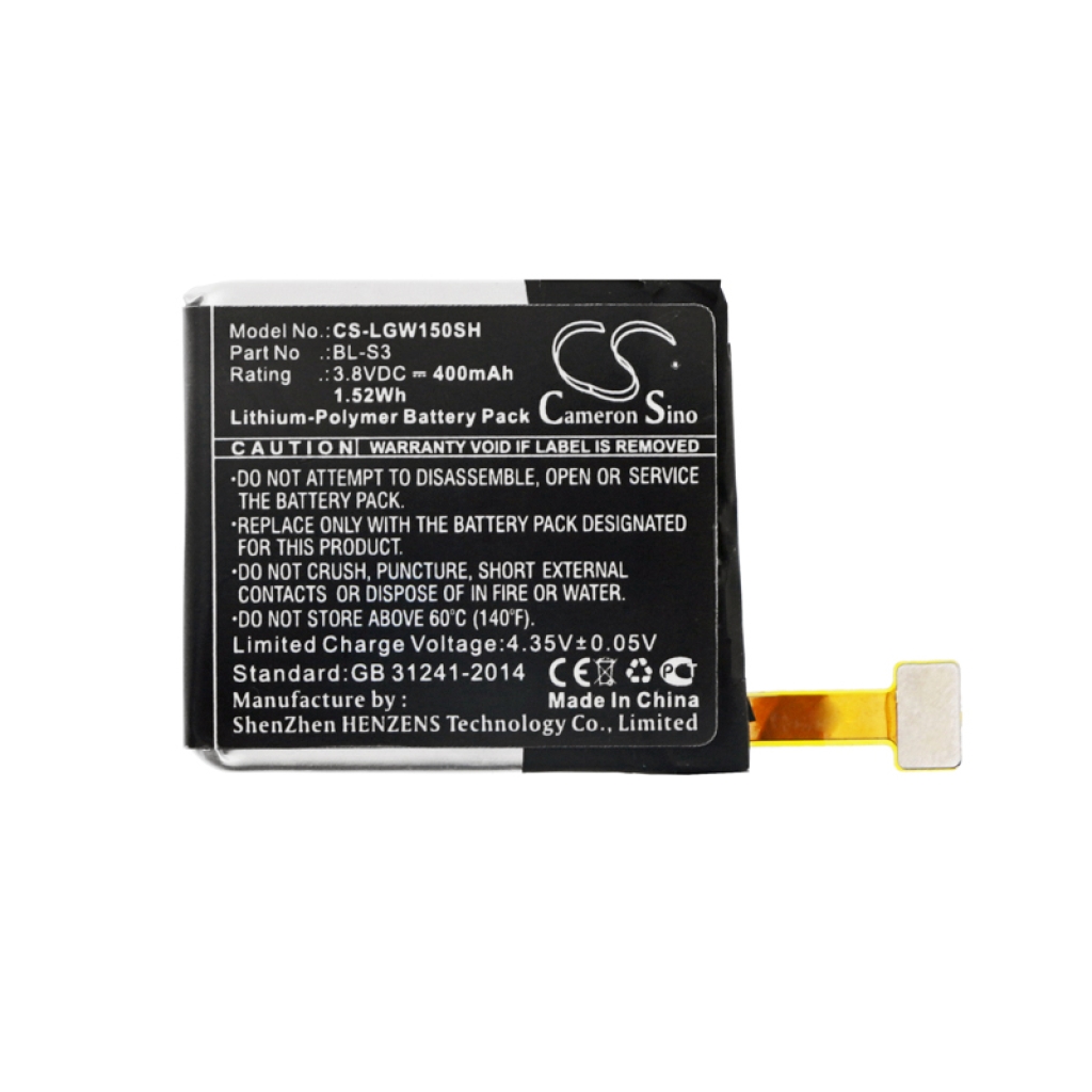 Smartwatch Battery Lg CS-LGW150SH