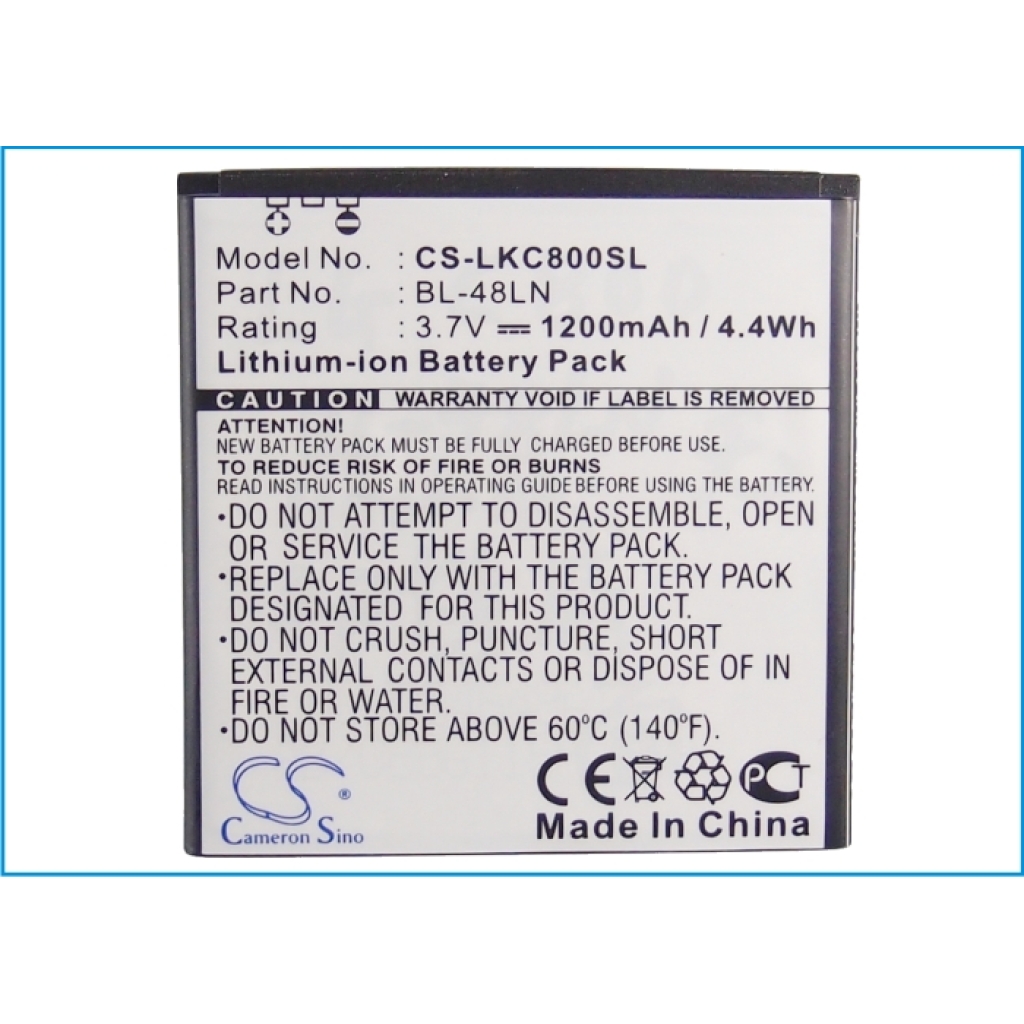 Battery Replaces BL-48LN