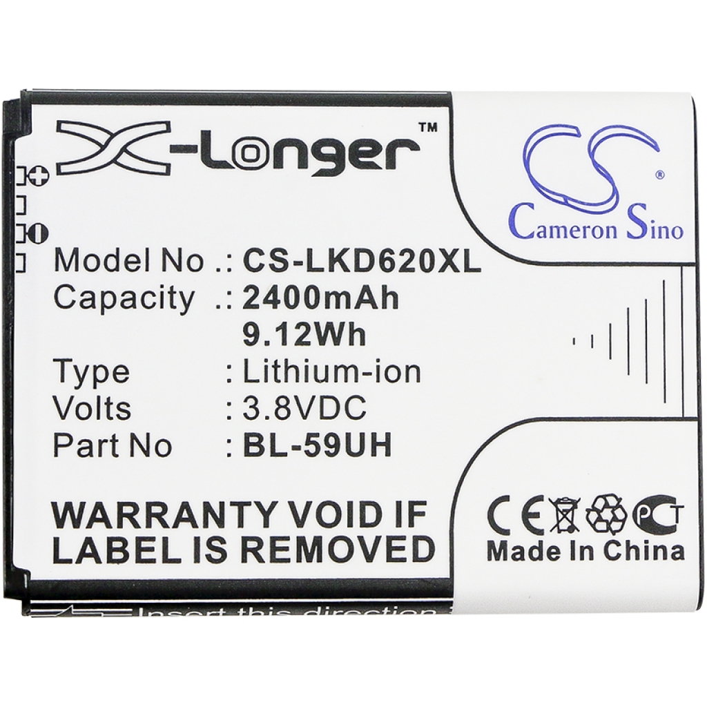 Battery Replaces BL-59UH