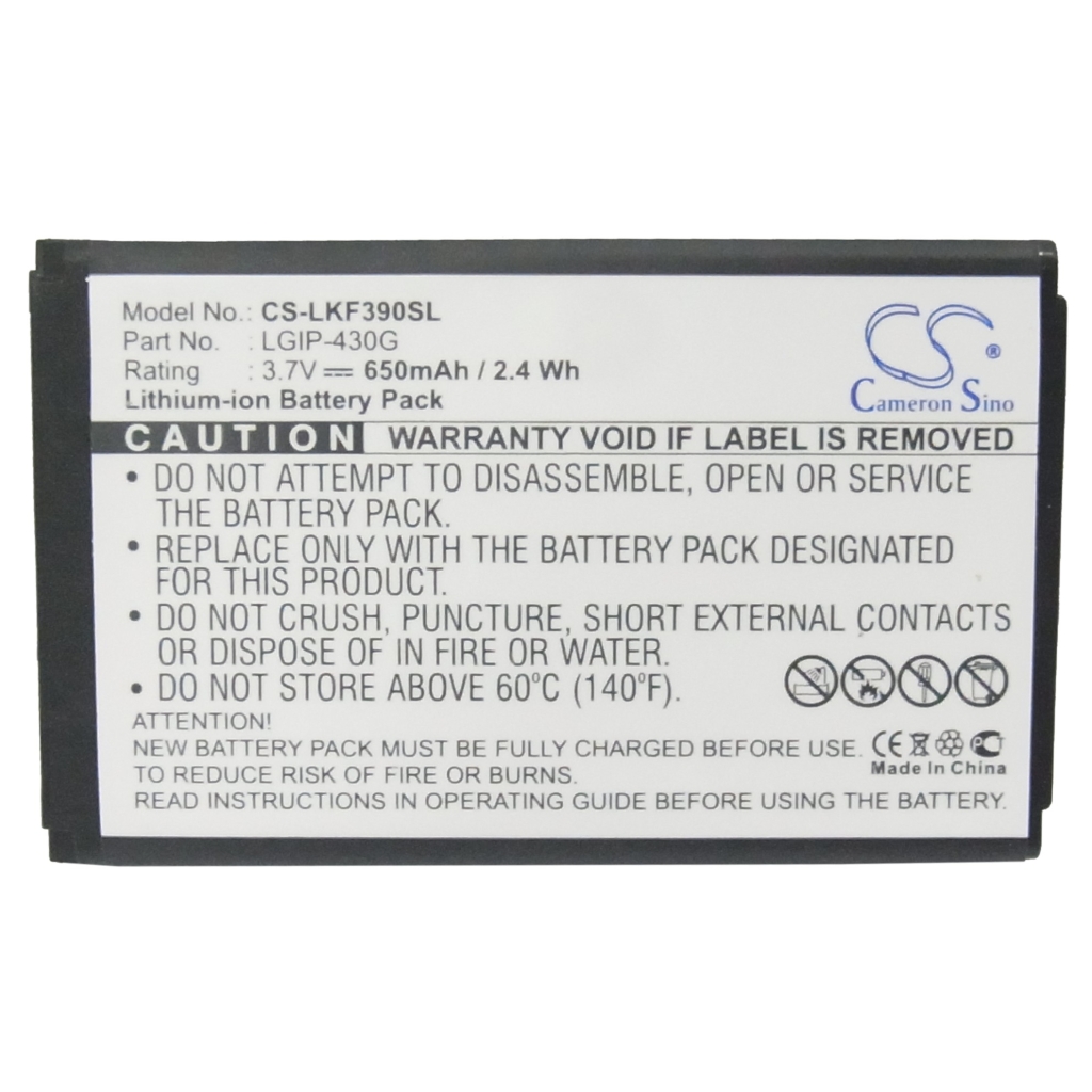 Battery Replaces LGIP-430G