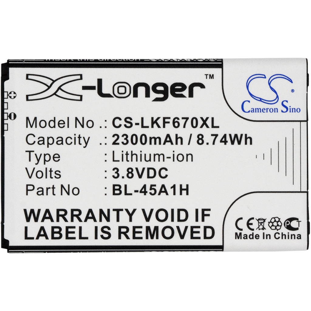 Mobile Phone Battery LG K410