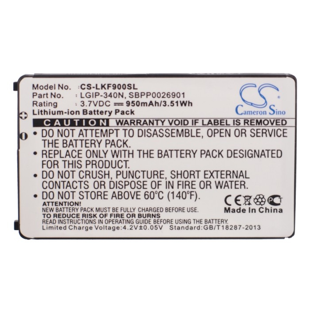 Battery Replaces LGIP-340N