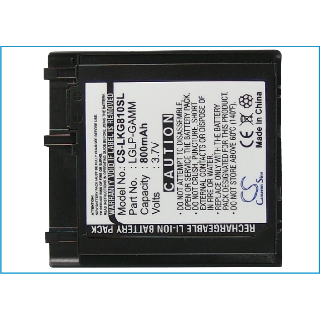 Mobile Phone Battery LG CS-LKG810SL