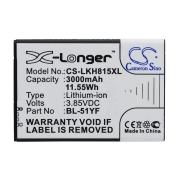 CS-LKH815XL<br />Batterie pour  remplace la batterie BL-51YF