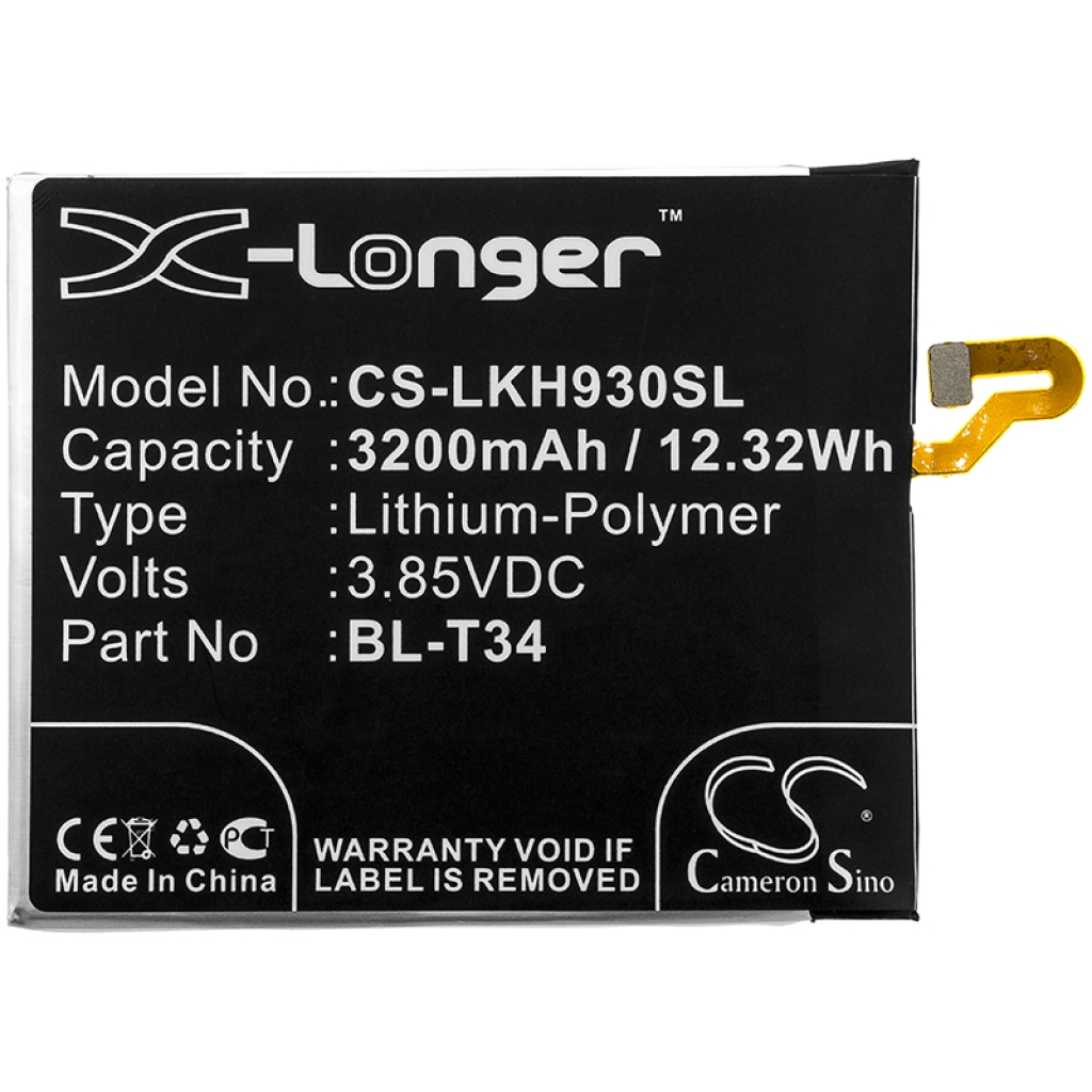 Batterie de téléphone portable LG LS998 (CS-LKH930SL)