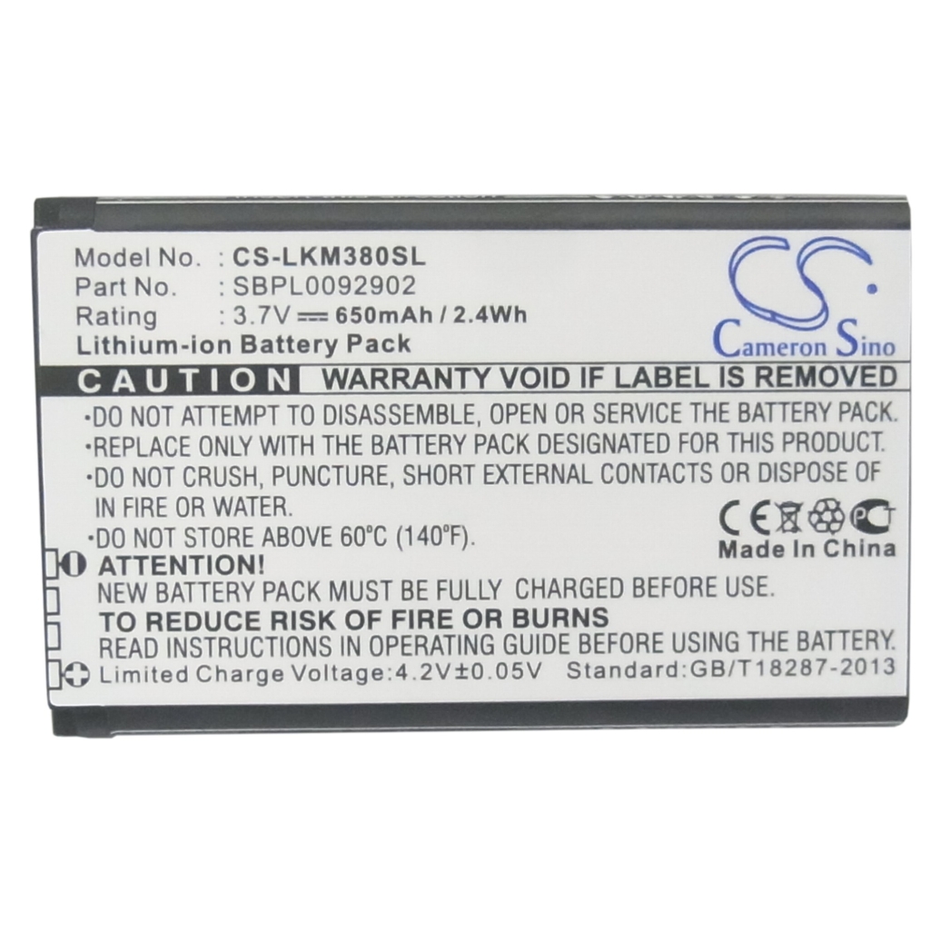 Battery Replaces LGIP-330GP