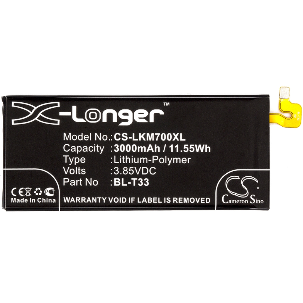 Mobile Phone Battery LG CS-LKM700XL